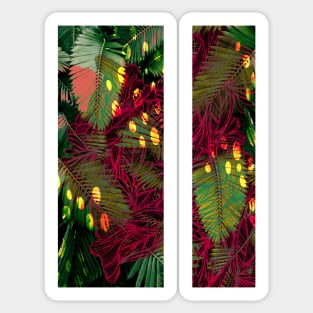 Tropical Foliage Sticker